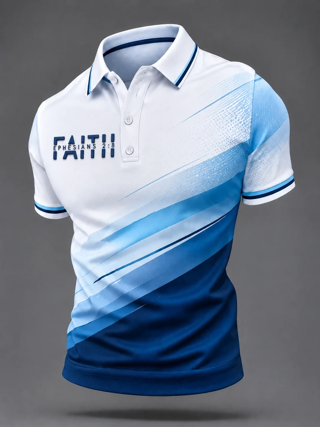 Ephesians 2 8 Faith Polo Shirt Christian Faith Clothing Best Gifts For Him - Kdjoy Ephesians 2 8 Faith Polo Shirt Christian Faith Clothing Best Gifts For Him - Kdjoy