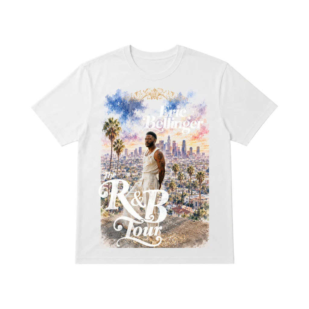 Eric Bellinger Merch 2026 Los Angeles R&B Tour T-Shirt Gift Ideas For Music Lovers - Kdjoy Eric Bellinger Merch 2026 Los Angeles R&B Tour T-Shirt Gift Ideas For Music Lovers - Kdjoy