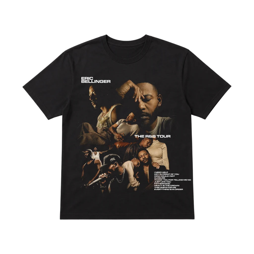Eric Bellinger Merch 2026 R&B Tour Collage T-Shirt Unique Gifts For Music Lovers - Kdjoy