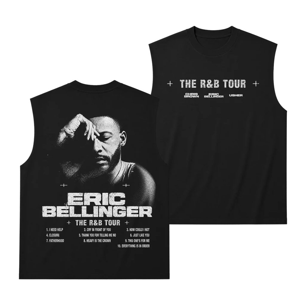 Eric Bellinger Merch 2026 R&B Tour Muscle Tank Best Gifts For Music Lovers - Kdjoy