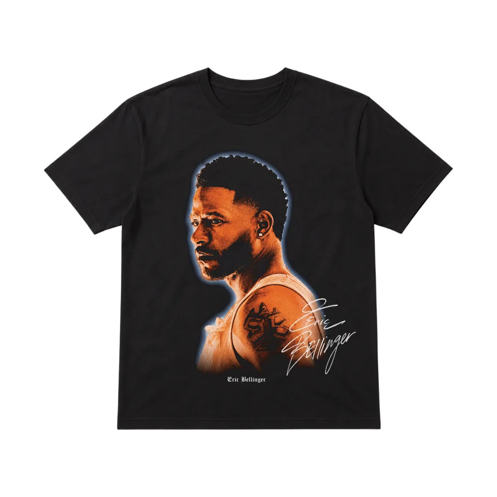 Eric Bellinger Merch 2026 Signature Portrait T-Shirt Unique Gifts For Music Lovers - Kdjoy