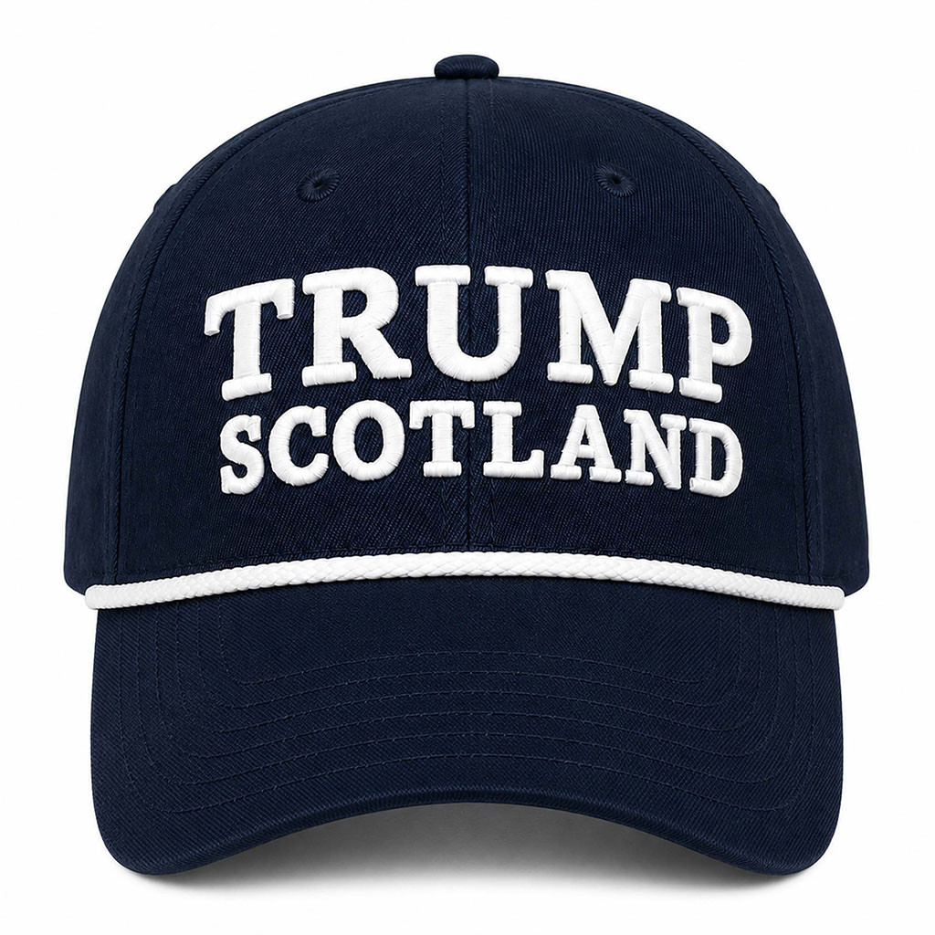 Eric Trump Scotland Hat Embroidered MAGA Merch Gifts For Trump Fans Eric Trump Scotland Hat Embroidered MAGA Merch Gifts For Trump Fans