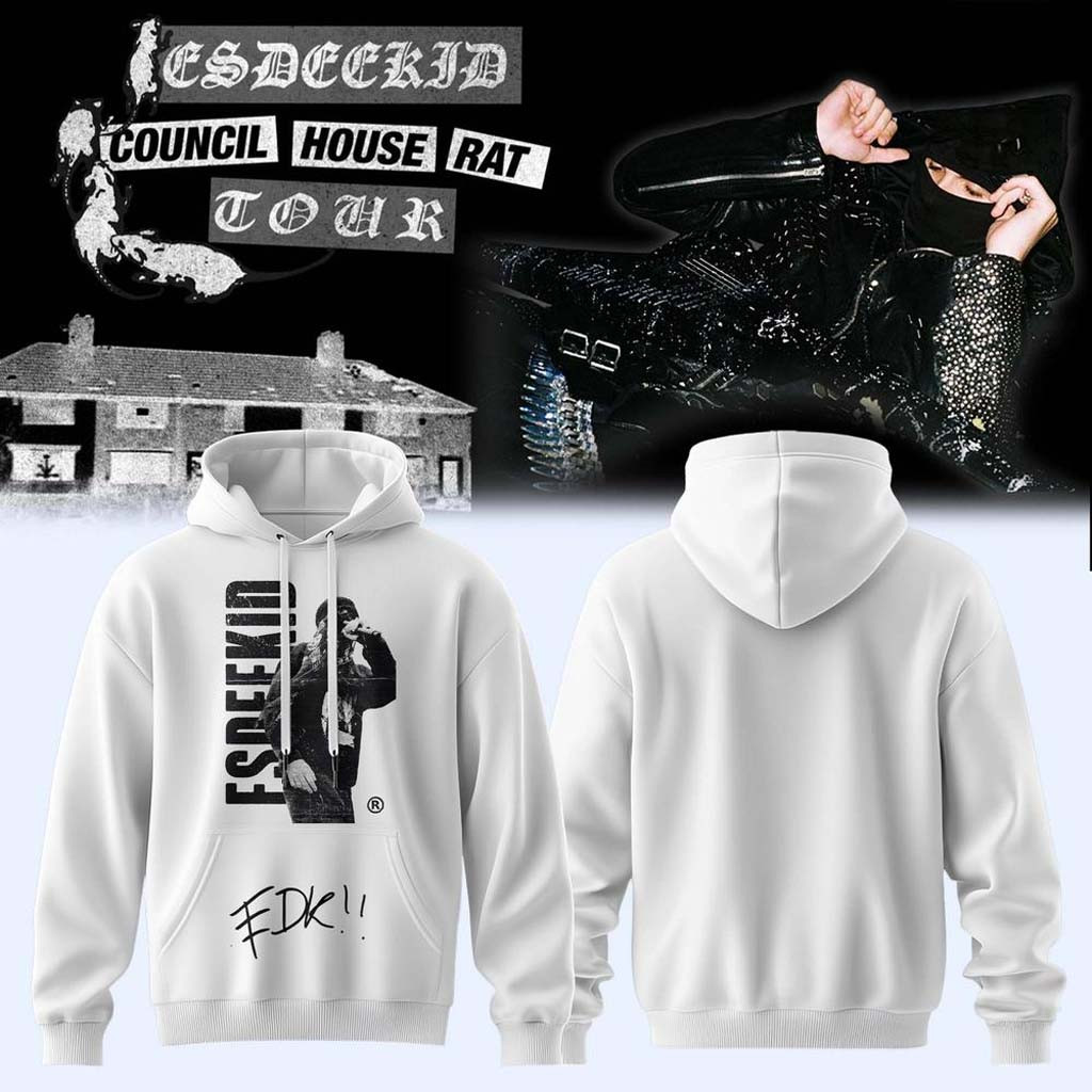 EsDeeKid Council House Rat Tour 2026 Hoodie EDK Merch Presents For Hip Hop Lovers - Kdjoy EsDeeKid Council House Rat Tour 2026 Hoodie EDK Merch Presents For Hip Hop Lovers - Kdjoy