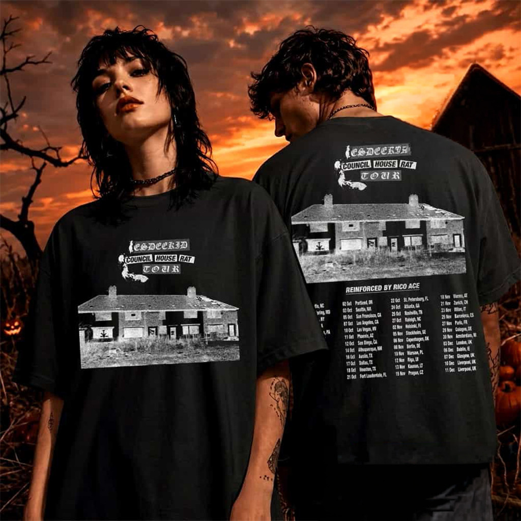 EsDeeKid The Council House Rat Tour 2026 T-Shirt EsDeeKid Merch Gifts For Rapper - Kdjoy EsDeeKid The Council House Rat Tour 2026 T-Shirt EsDeeKid Merch Gifts For Rapper - Kdjoy