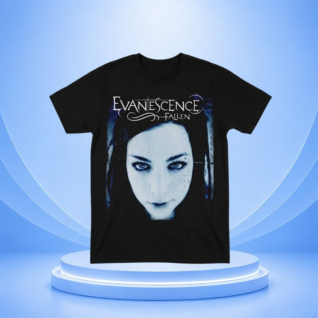 Evanescence Fallen Heavy Vintage Shirt 2026 Evanescence Merch Gift For Rock Band Fans - Kdjoy