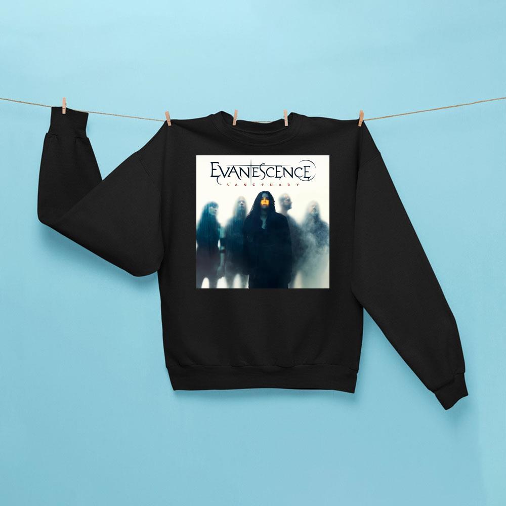 Evanescence Sanctuary Sweatshirt Black Evanescence Merch Gift For Rock Fans - Kdjoy