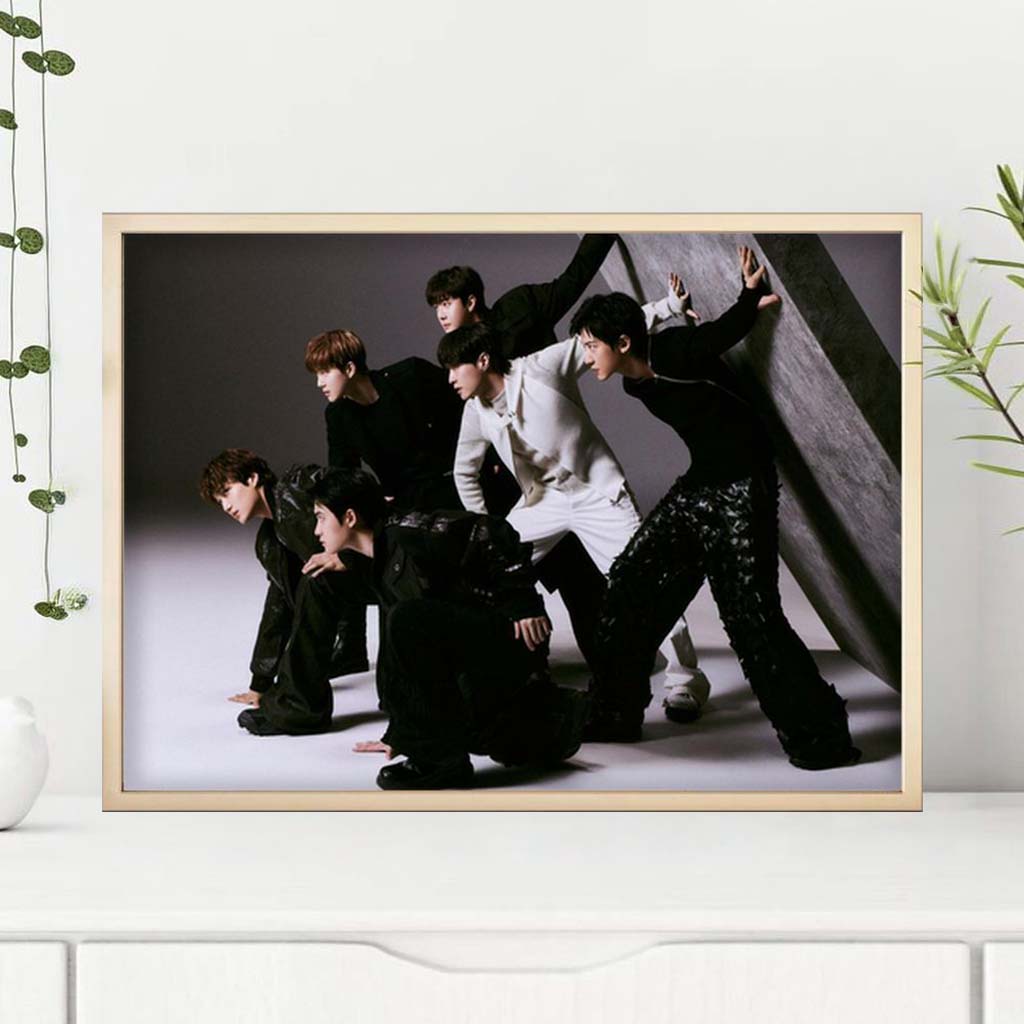 Exo Reverxe 2 Horizontal Poster Exo Merch Gift Ideas For Music Lovers - Kdjoy