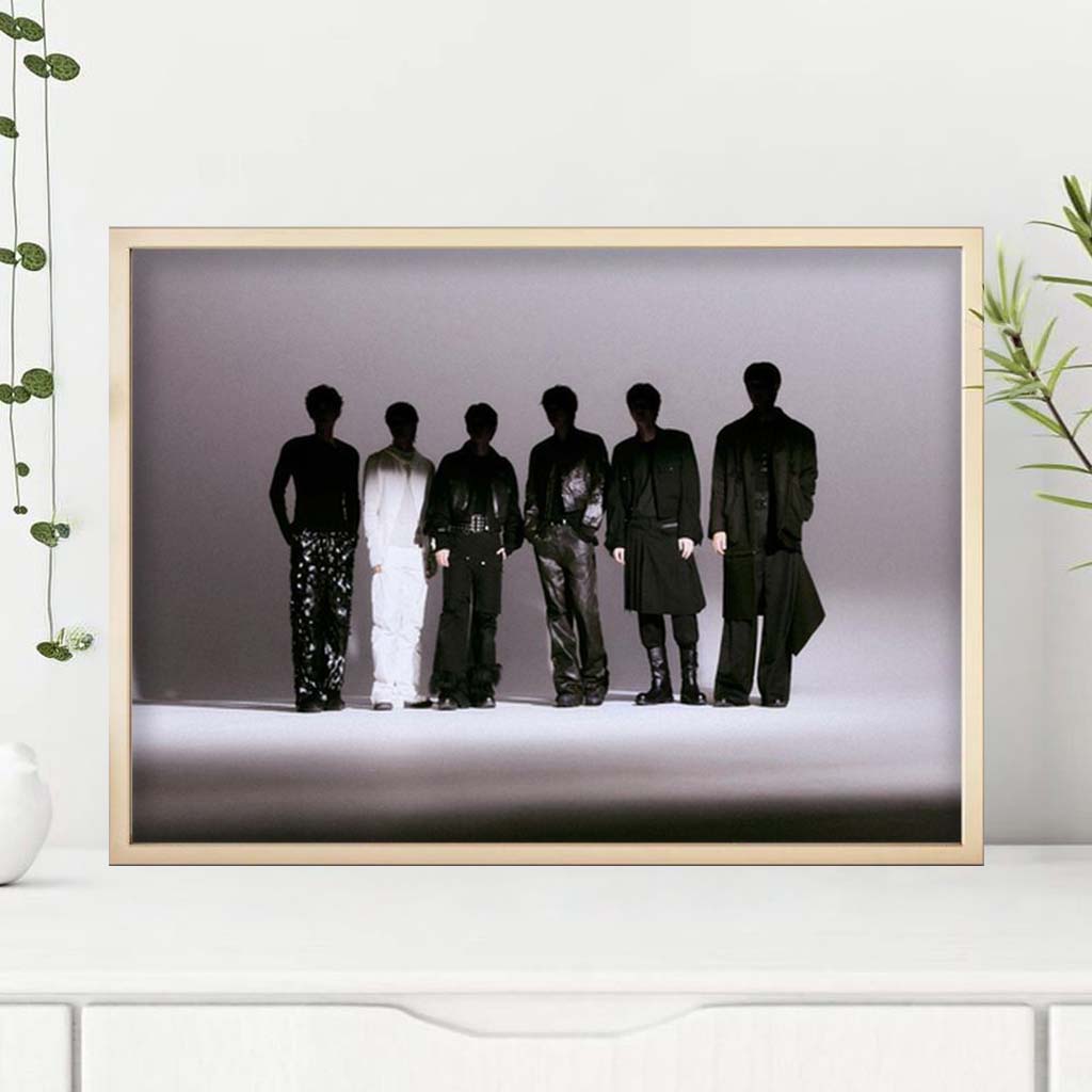 Exo Reverxe 3 Horizontal Poster Exo Merch Wall Art Decor Presents For Music Lovers - Kdjoy