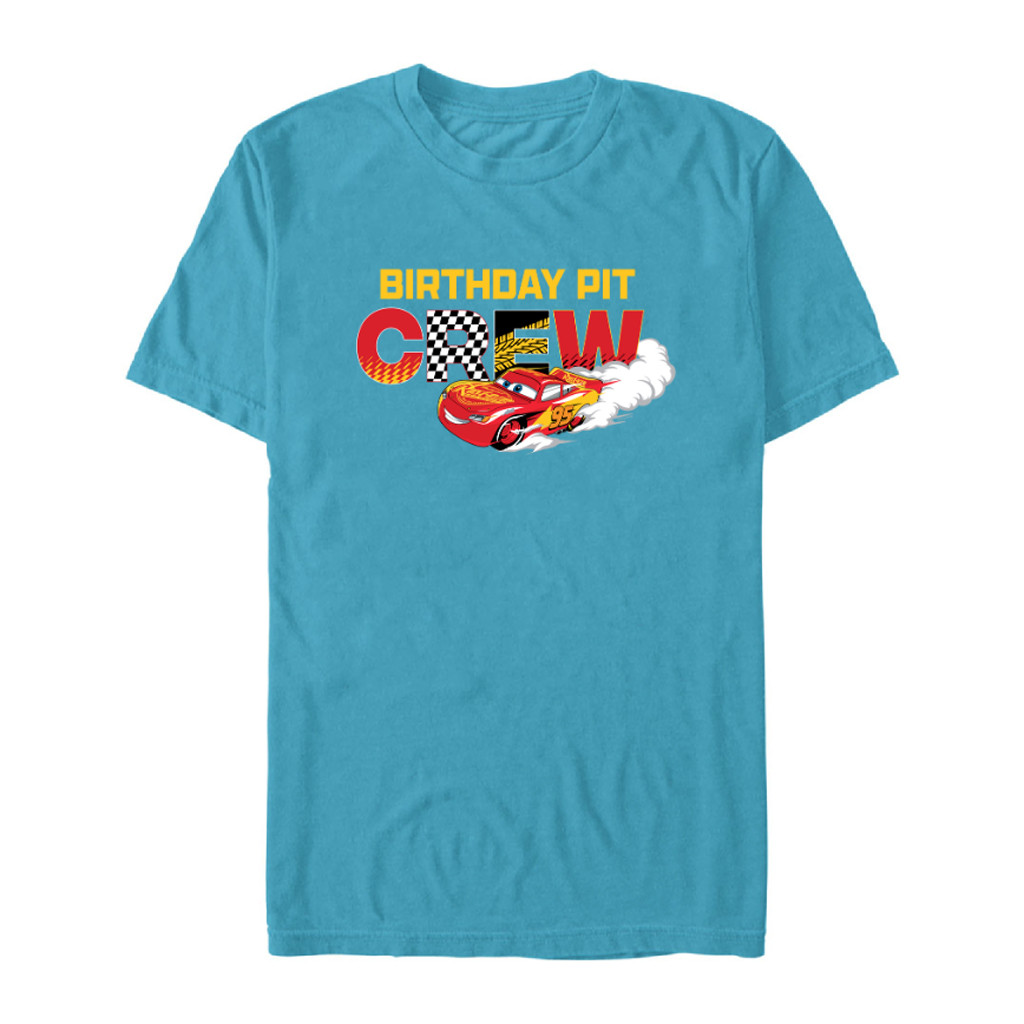 F1 Lightning McQueen Merch 2026 Birthday Pit Crew T-Shirt Cars Lightning McQueen Merch Gifts - Kdjoy