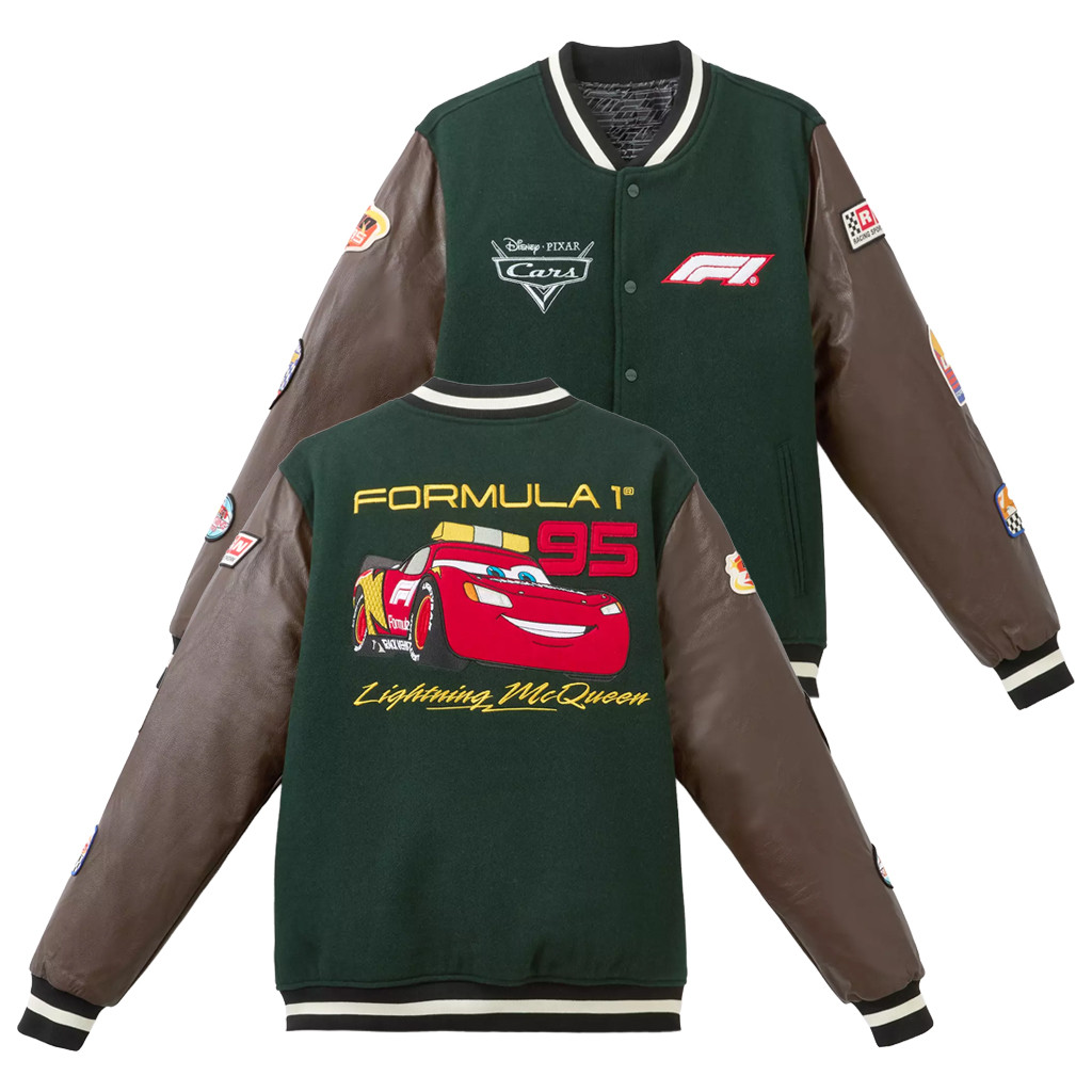 F1 Lightning McQueen Merch 2026 D And Pixar's Cars With Formula 1 Lightning McQueen Jacket - Kdjoy F1 Lightning McQueen Merch 2026 D And Pixar's Cars With Formula 1 Lightning McQueen Jacket - Kdjoy
