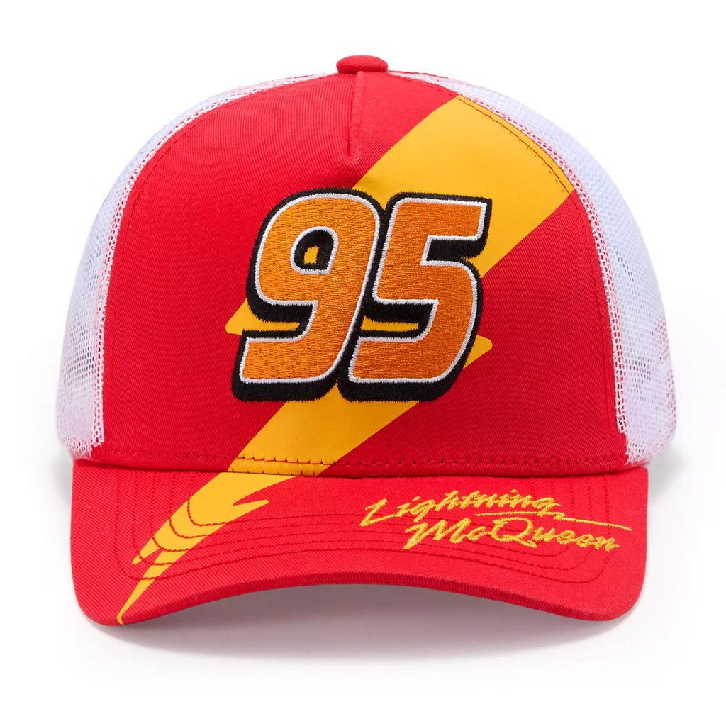 F1 Lightning McQueen Merch 2026 Lightning McQueen Trucker Hat Cars 20th Anniversary Merch Gifts - Kdjoy