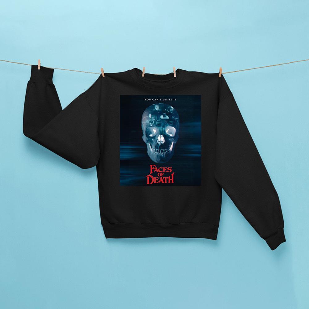 Faces Of Death 2026 Movie Sweatshirt Faces Of Death Merch Gifts For Movie Fans - Kdjoy