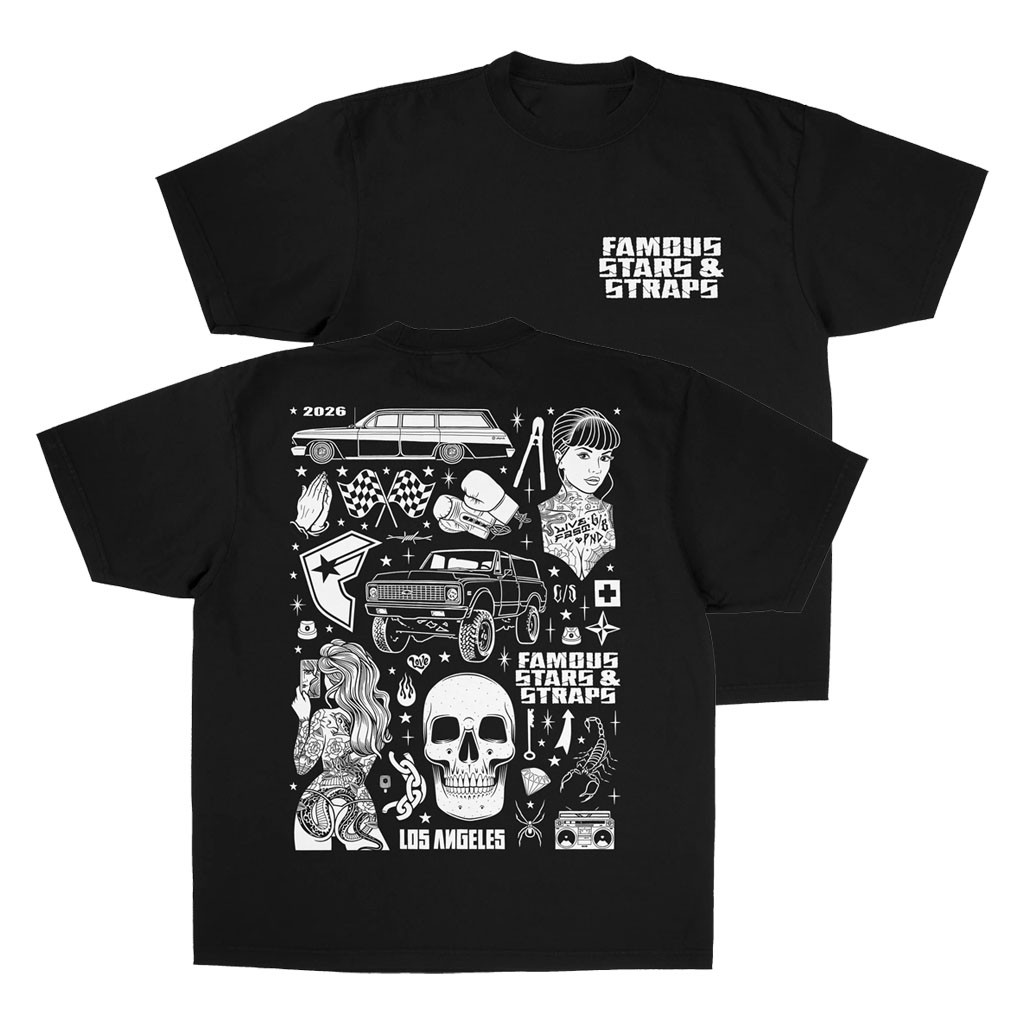 Famous Stars And Straps Merch 2026 Mike Giant Flash T-Shirt Birthday Ideas For Husband - Kdjoy