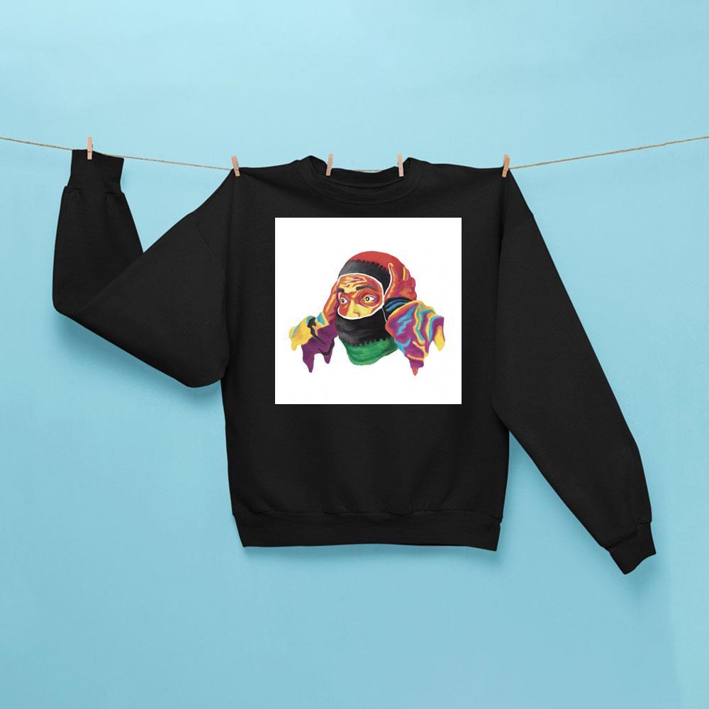 Fatboi Sharif And Child Actor Crayola Circles Sweatshirt Black Fatboi Sharif Merch Gift For Fans - Kdjoy