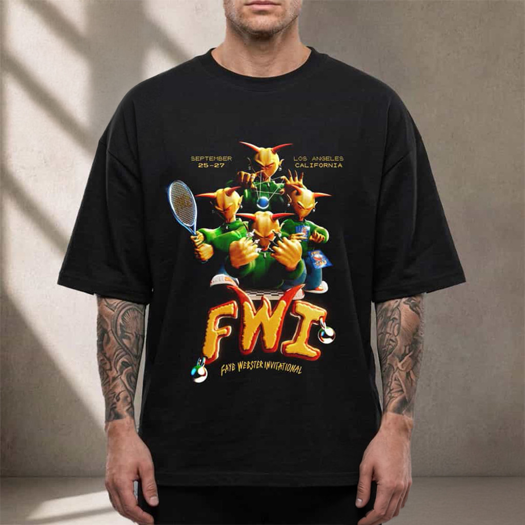 Faye Webster Invitational 2026 Los Angeles California On Sept 25 27 Shirt Faye Webster Merch - Kdjoy