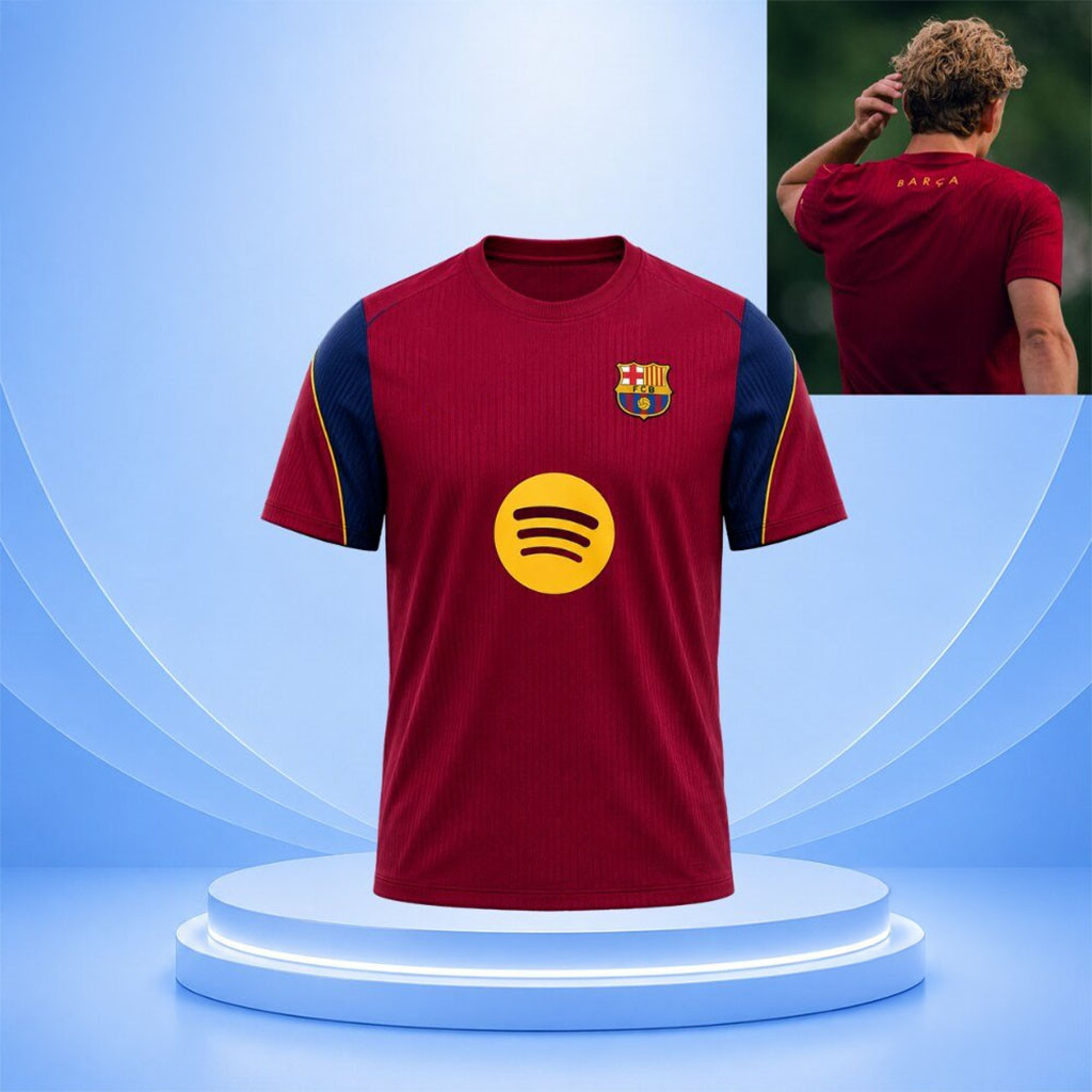 FC Barcelona 2026 27 Jersey Adv Training Jersey Shirt FC Barcelona Merch Gifts For Fan - Kdjoy