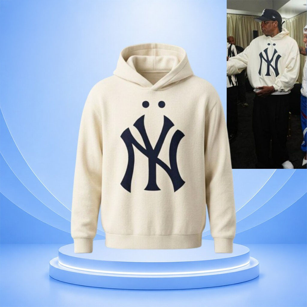 Fear Of God X NY Yankees Jay Z 30 Years Of Legacy Hoodie Yankees Merch Gifts For Fans - Kdjoy
