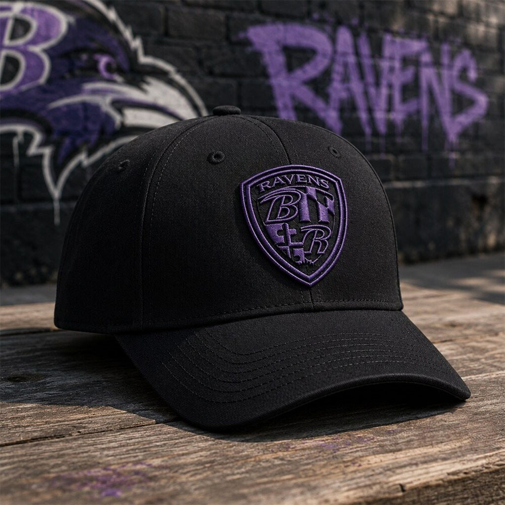 Ferran Torres Baltimore Ravens Hat Embroidered Baltimore Ravens Merch Gift For Fans