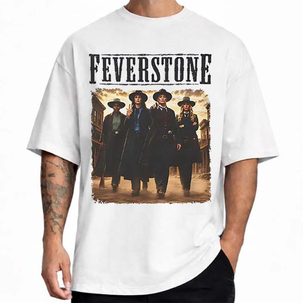FeverStone Western Cowgirl Retro Indiana Basketball T-Shirt Indiana Fever Merch Fan Gifts - Kdjoy