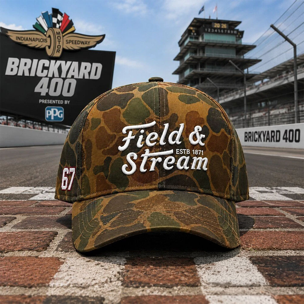 Field And Stream Est 1871 #67 Camo Hat Embroidered Unique Birthday Gift For Husband - Kdjoy