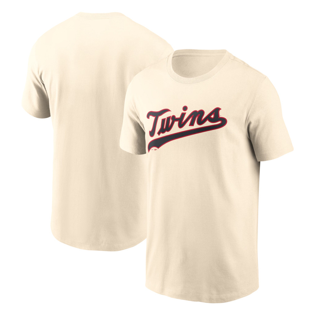 Field Of Dreams Merch 2026 Minnesota Twins Field Of Dreams Wordmark T-Shirt MN Baseball Merch - Kdjoy