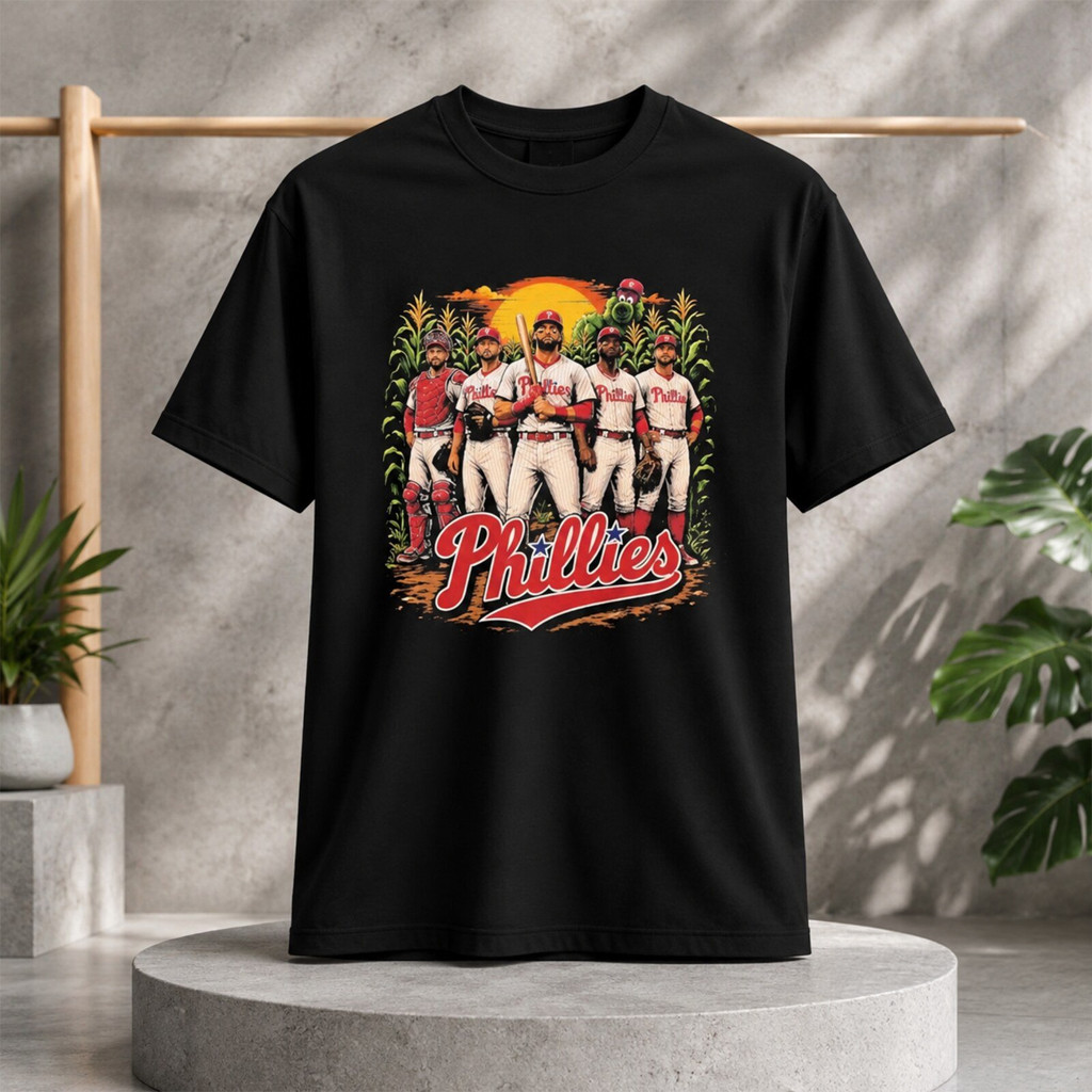 Field Of Dreams Merch 2026 Philadelphia Phillies Field Of Dreams T-Shirt Phillies Merch Black - Kdjoy Field Of Dreams Merch 2026 Philadelphia Phillies Field Of Dreams T-Shirt Phillies Merch Black - Kdjoy