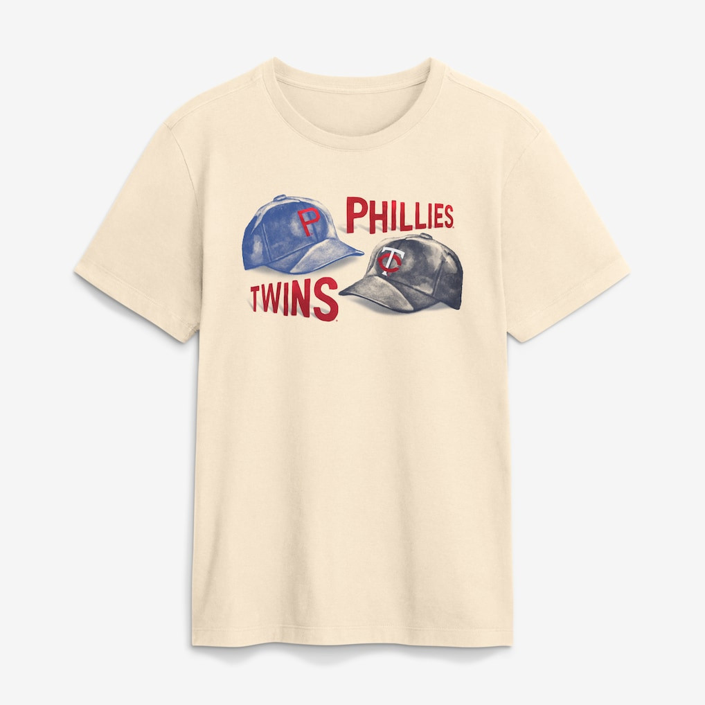 Field Of Dreams Merch 2026 Philadelphia Phillies Vs Minnesota Twins Matchup T-Shirt Fan Gear - Kdjoy Field Of Dreams Merch 2026 Philadelphia Phillies Vs Minnesota Twins Matchup T-Shirt Fan Gear - Kdjoy