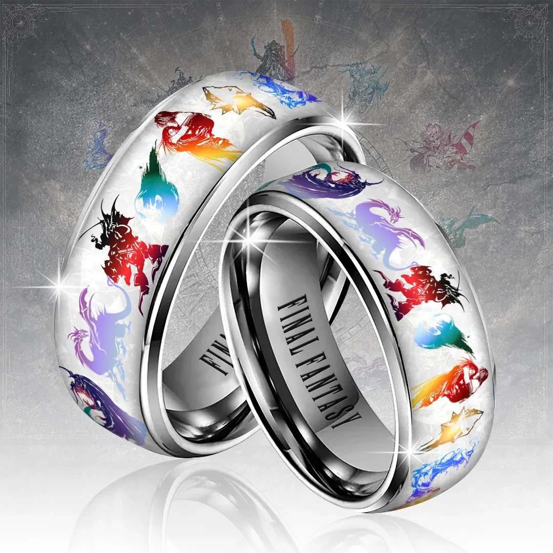 Final Fantasy Ring Video Game Lover Gear Final Fantasy Merch Gift For Brothers - Kdjoy