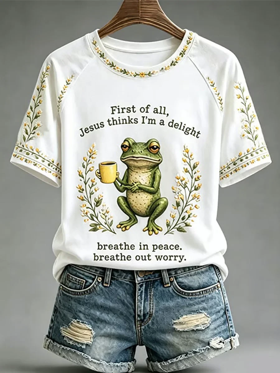 First Of All Jesus Thinks I'm A Delight T-Shirt Breath In Peace Breathe Out Worry Christ Gift - Kdjoy First Of All Jesus Thinks I'm A Delight T-Shirt Breath In Peace Breathe Out Worry Christ Gift - Kdjoy