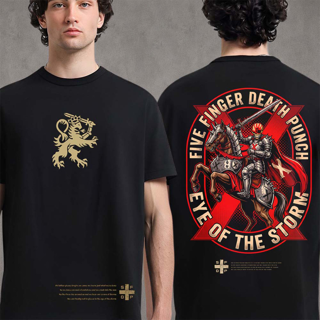 Five Finger Death Punch Merch Legionnaire T-Shirt Gifts For Music Fans - Kdjoy