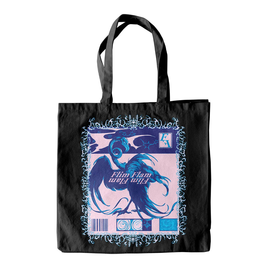 Flim Flam Merch 2026 Comic Cover Black Tote Bag Birthday Presents For Sisters - Kdjoy