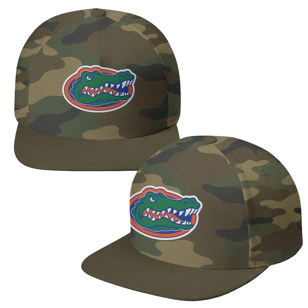 Florida Gators Field Ops Camo Snapback Hat 2026 Florida Gators Merch Gift Ideas For Dad - Kdjoy
