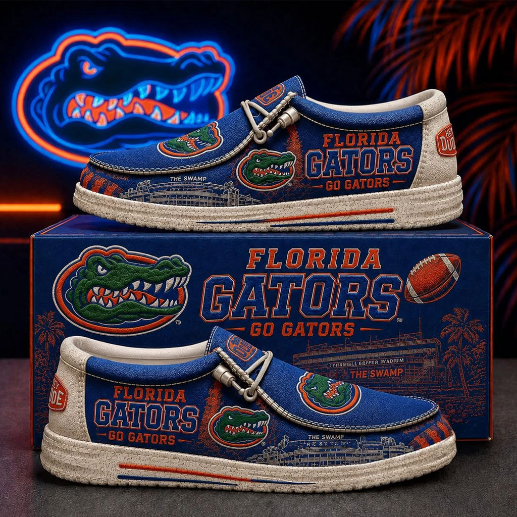 Florida Gators The Swamp Stadium Shoes Florida Gators Merch 2026 Gift For Football Lovers - Kdjoy