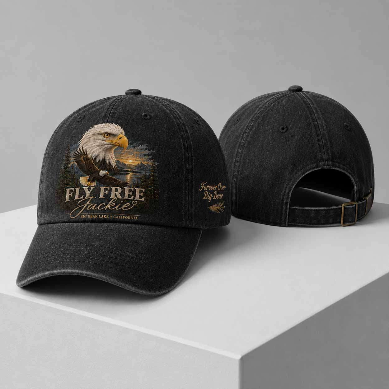 Fly Free Jackie Big Bear Lake California Hat Thank You For The Memories Jackie Merch Fan Gift - Kdjoy Fly Free Jackie Big Bear Lake California Hat Thank You For The Memories Jackie Merch Fan Gift - Kdjoy