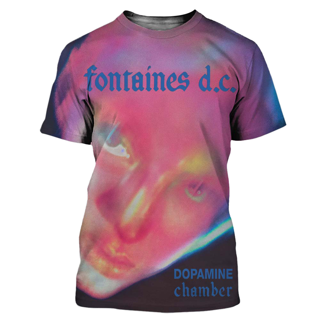Fontaines DC Dopamine Chamber Album Cover Art Shirt Fontaines DC Merch Rock Fan Gifts - Kdjoy Fontaines DC Dopamine Chamber Album Cover Art Shirt Fontaines DC Merch Rock Fan Gifts - Kdjoy