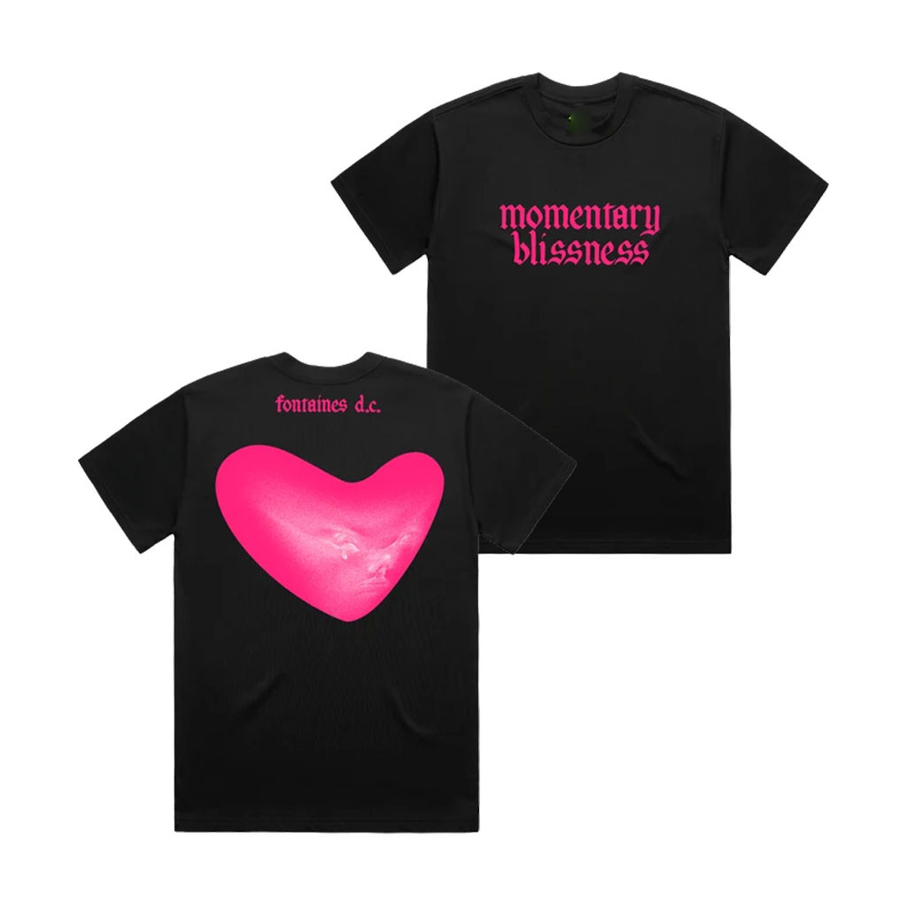 Fontaines DC Merch 2026 Momentary Blissness T-Shirt Gift Ideas For Rock Lovers - Kdjoy