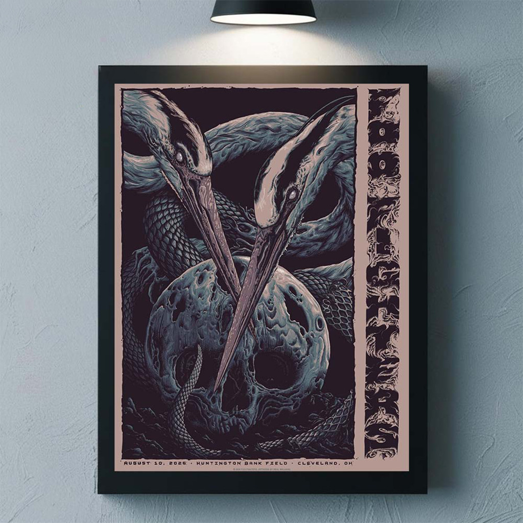 Foo Fighters Cleveland OH 2026 Event Poster Foo Fighters Merch Rock Lovers Gifts Foo Fighters Cleveland OH 2026 Event Poster Foo Fighters Merch Rock Lovers Gifts