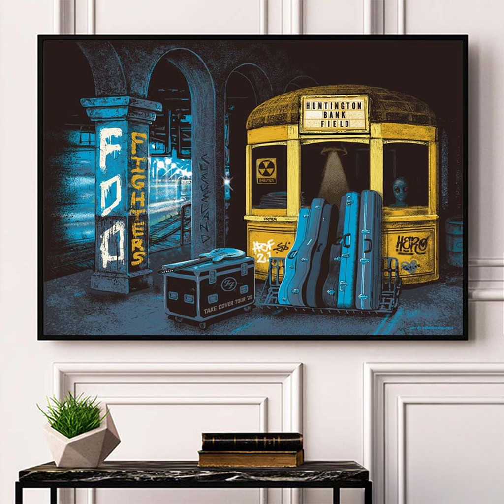 Foo Fighters Cleveland Ohio 2026 Poster Foo Fighters Merch Music Lover Wall Art And Decor - Kdjoy