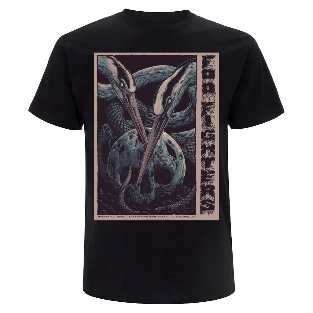 Foo Fighters Huntington Bank Field 2026 Cleveland OH August 10Th T-Shirt Foo Fighters Merch - Kdjoy