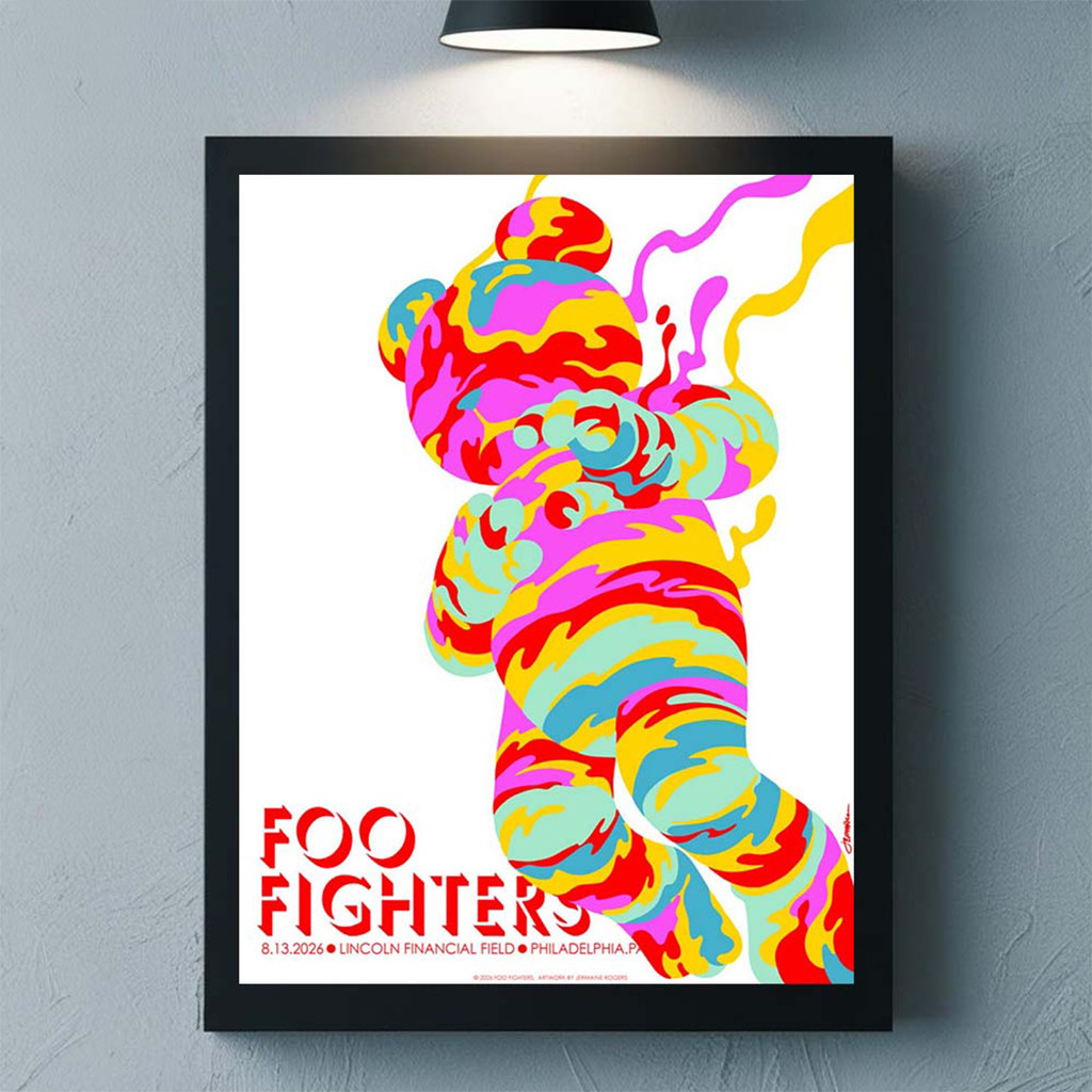 Foo Fighters Philadelphia 2026 Event Poster Foo Fighters Merch Rock Lovers Art On Wall - Kdjoy Foo Fighters Philadelphia 2026 Event Poster Foo Fighters Merch Rock Lovers Art On Wall - Kdjoy
