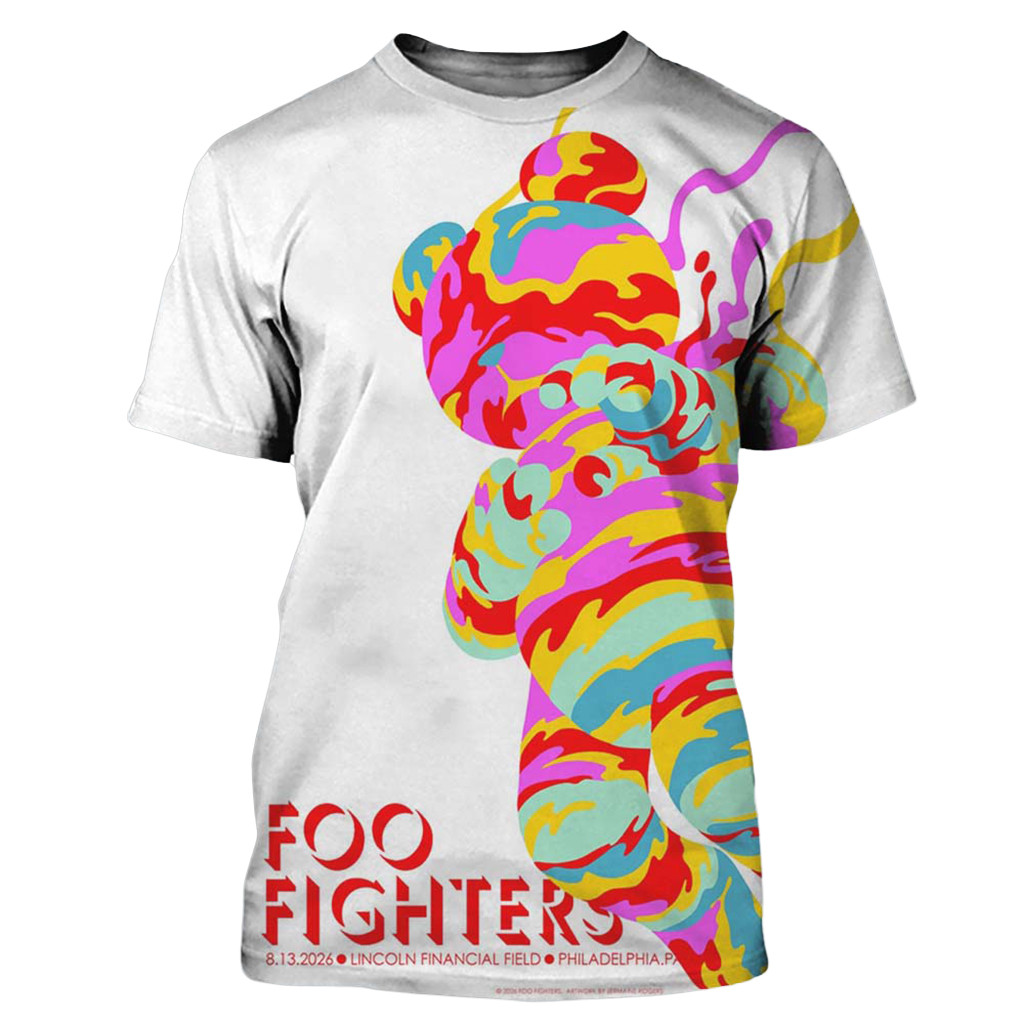 Foo Fighters Philadelphia 2026 Event T-Shirt Foo Fighters Merch Best Gifts For Husband - Kdjoy