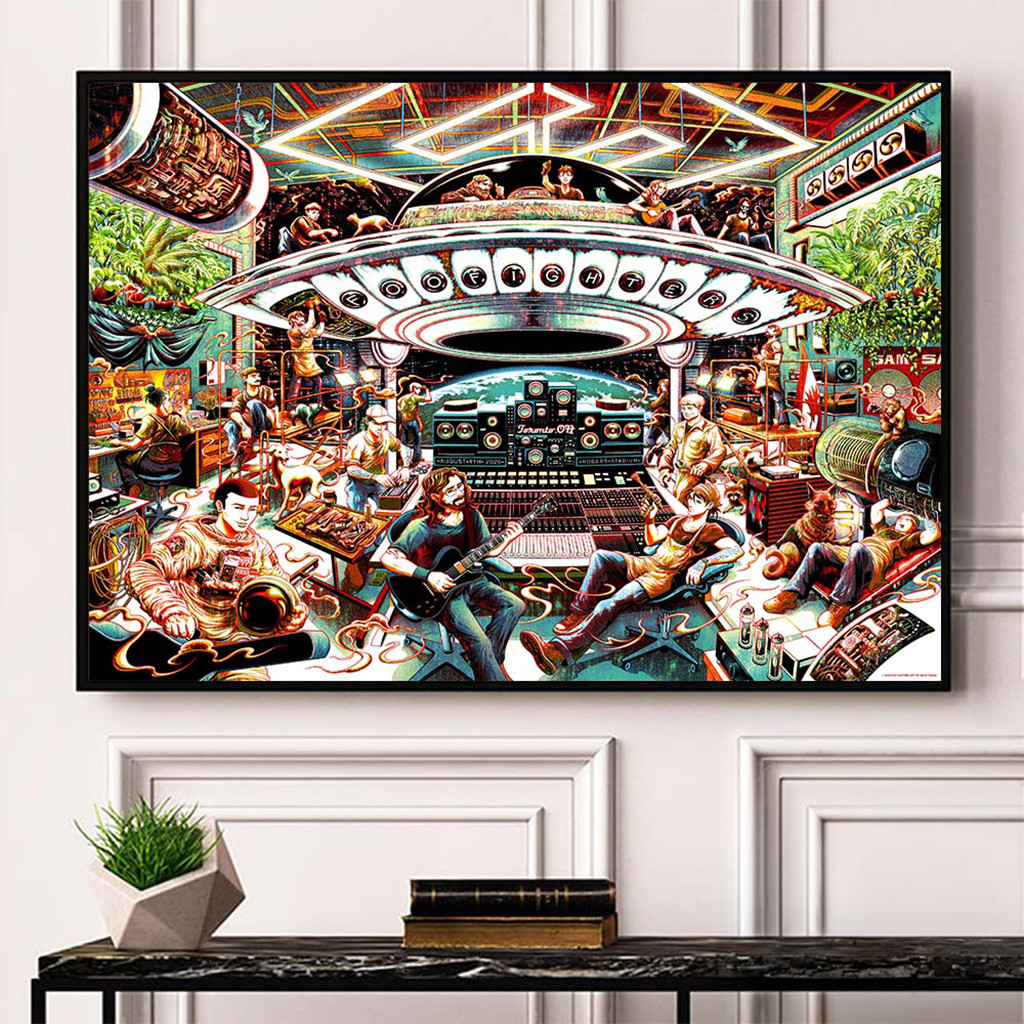 Foo Fighters Toronto ON Canada 2026 Poster Foo Fighters Merch Music Lover Wall Art Decor - Kdjoy Foo Fighters Toronto ON Canada 2026 Poster Foo Fighters Merch Music Lover Wall Art Decor - Kdjoy