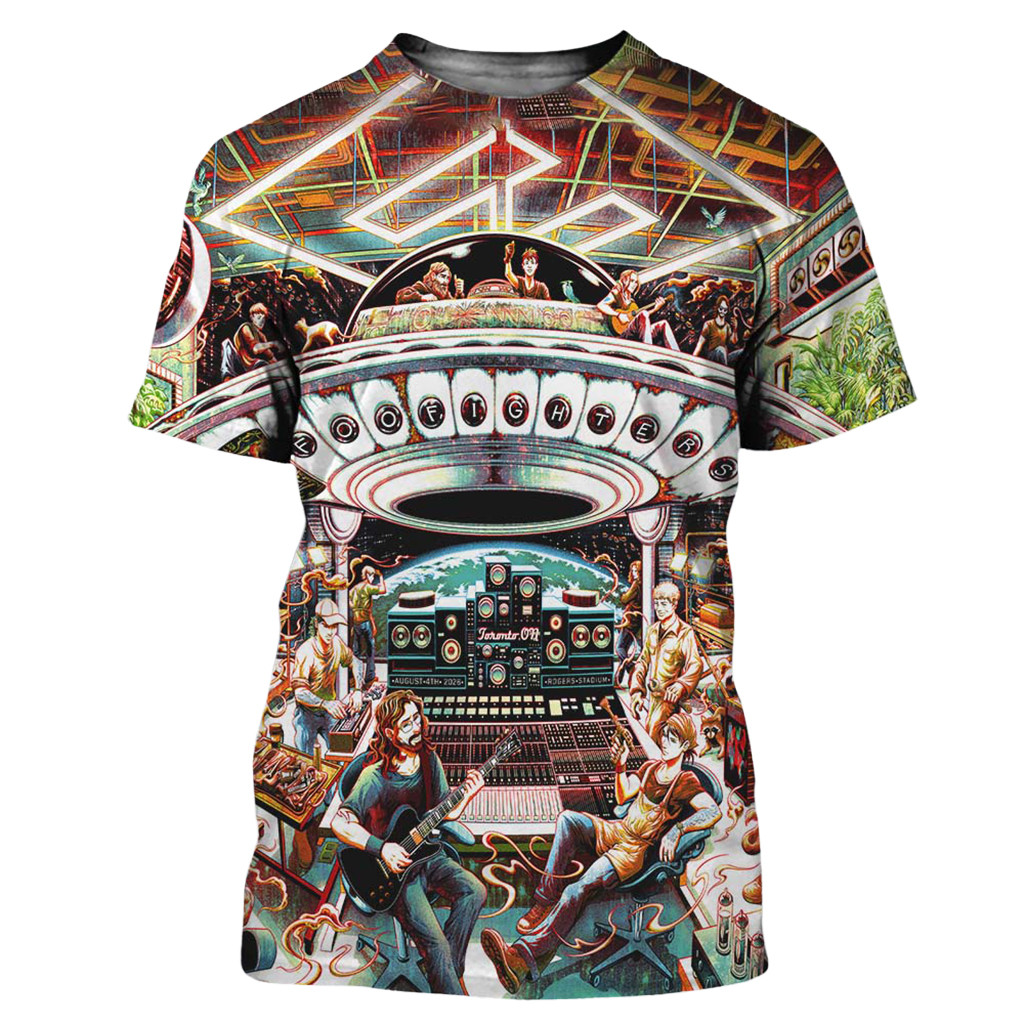 Foo Fighters Toronto ON Canada 2026 Shirt Foo Fighters Merch Gifts For People Who Like Music - Kdjoy Foo Fighters Toronto ON Canada 2026 Shirt Foo Fighters Merch Gifts For People Who Like Music - Kdjoy
