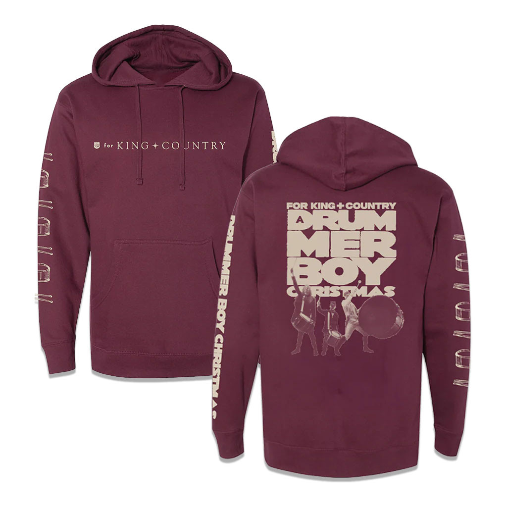 For King And Country Merch 2026 A Drummer Boy Christmas Hoodie Gift For Pop Duo Fans - Kdjoy For King And Country Merch 2026 A Drummer Boy Christmas Hoodie Gift For Pop Duo Fans - Kdjoy