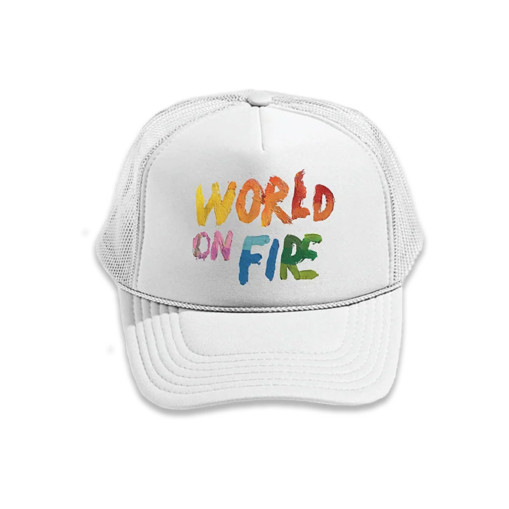 For King And Country Merch 2026 World On Fire Trucker Hat Cool Gifts For Music Lovers - Kdjoy For King And Country Merch 2026 World On Fire Trucker Hat Cool Gifts For Music Lovers - Kdjoy