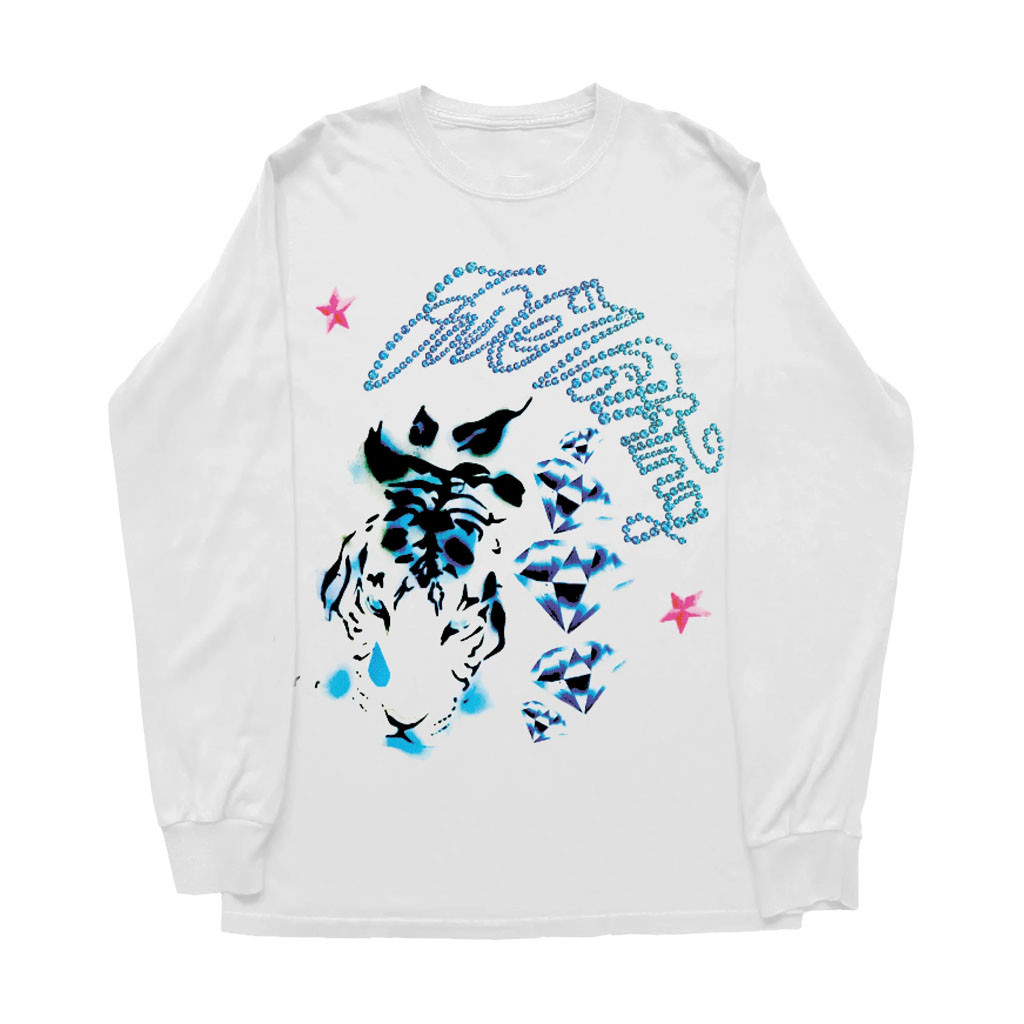 For Nothing Merch 2026 White Tiger Long Sleeve Shirt Gift Ideas For Friends - Kdjoy