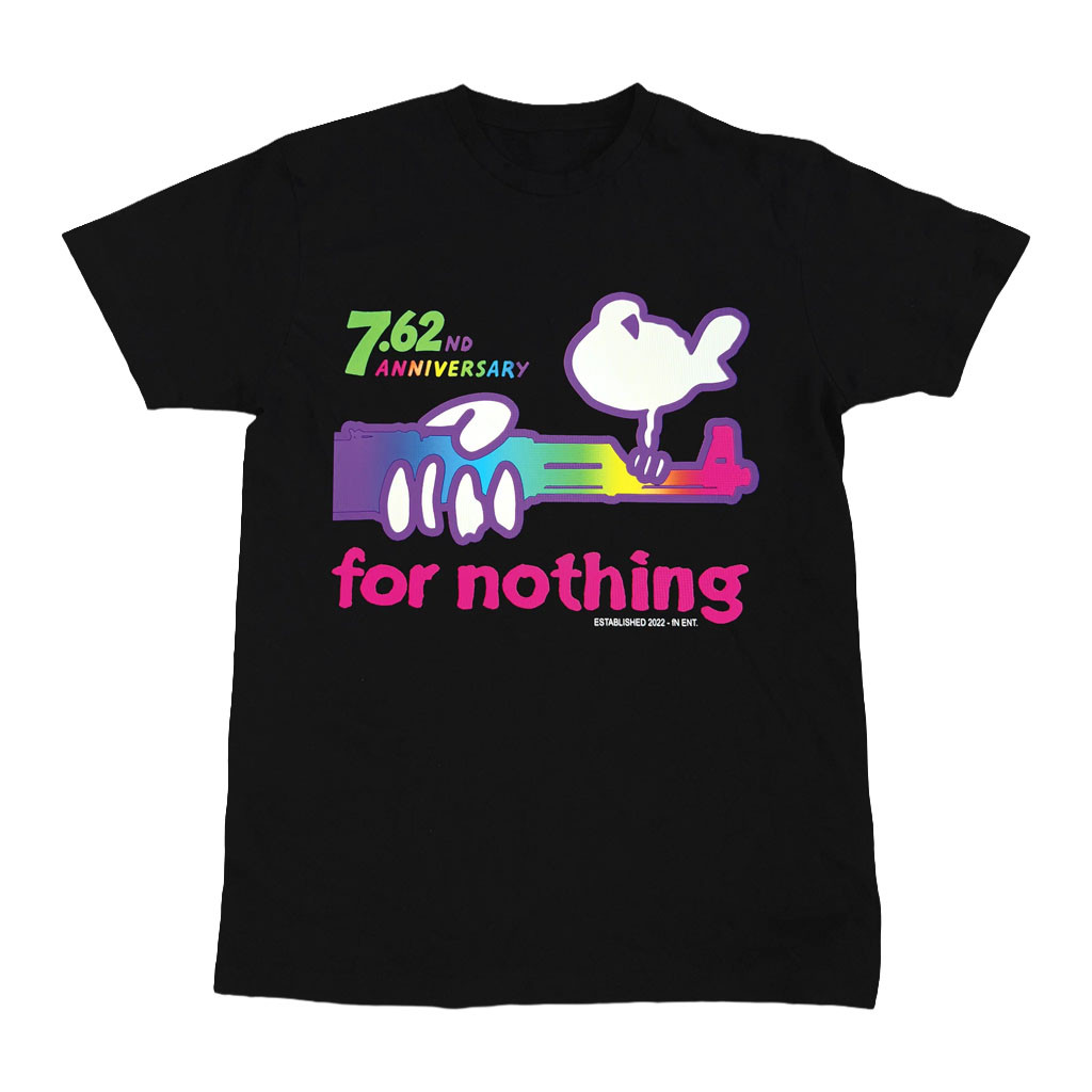 For Nothing Merch 7 62nd Anniversary T-Shirt Black Birthday Gift Ideas For Husband - Kdjoy For Nothing Merch 7 62nd Anniversary T-Shirt Black Birthday Gift Ideas For Husband - Kdjoy