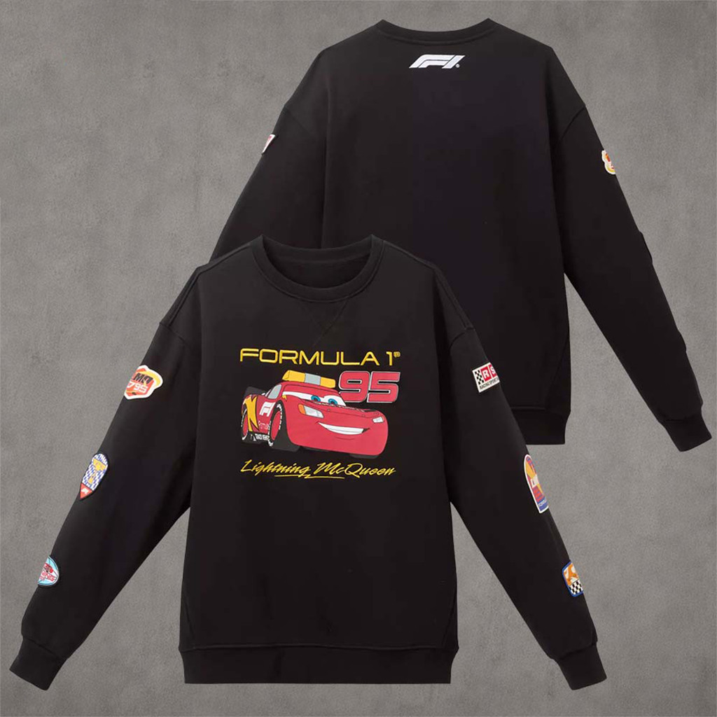 Formula 1 X Cars 2026 Lightning McQueen Sweatshirt F1 Merch Racing Fans Gifts - Kdjoy