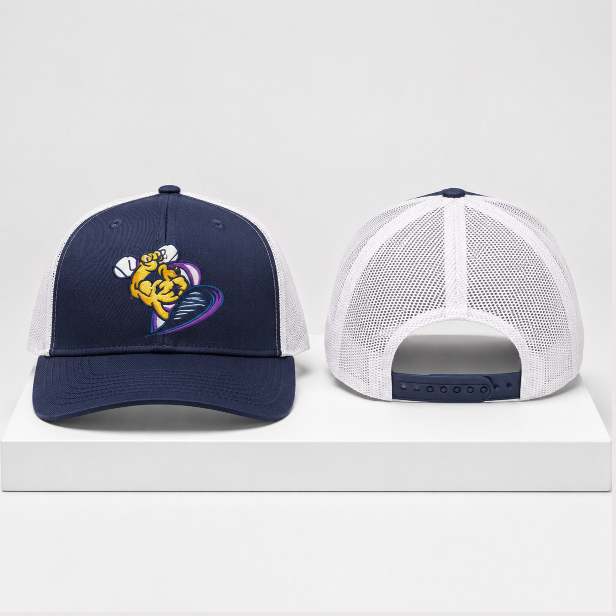 Fort Myers Mighty Mussels Trucker Hat 2026 Embroidered Best Gifts For Baseball Fans - Kdjoy