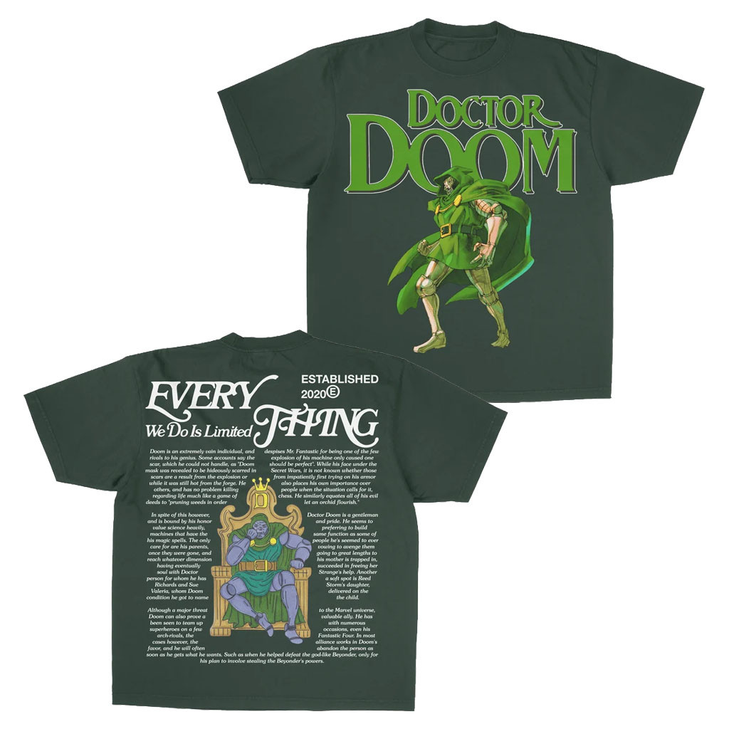 Founders Syndicate Merch 2026 Legendary Edition Dr Doom EWDIL Hand Drawn Vintage T-Shirt Gifts - Kdjoy